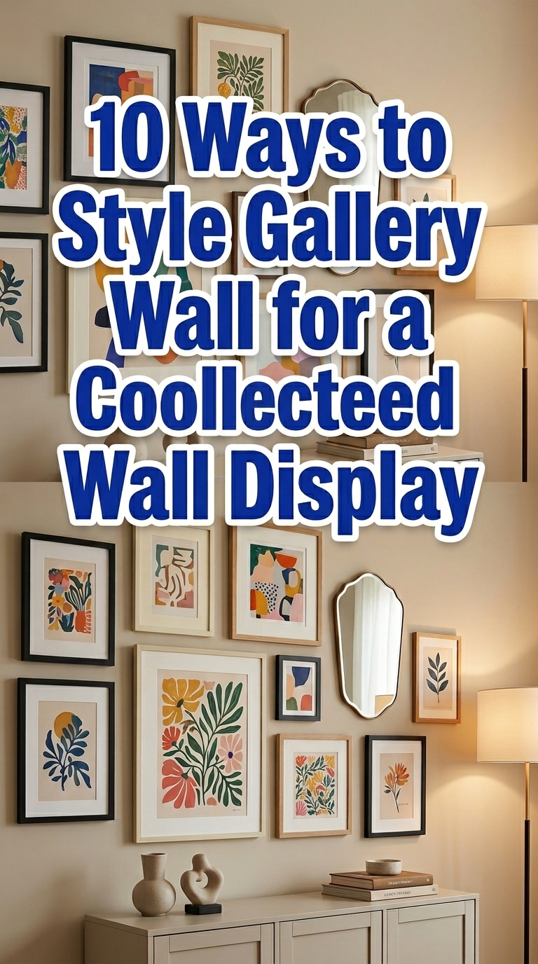 10 Ways to Style Gallery Wall for a Collected Wall Display