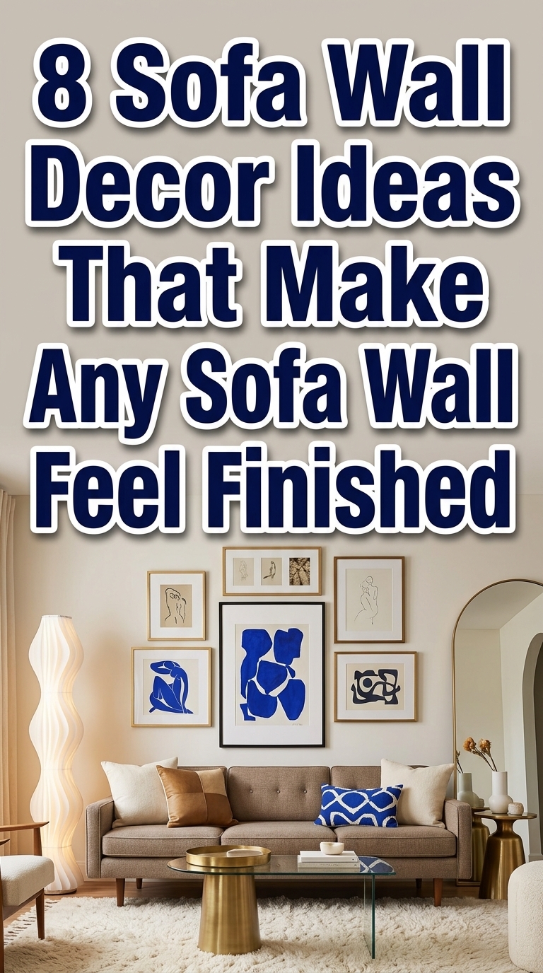 8 Sofa Wall Decor Ideas That Make Any Sofa Wall Feel Finished