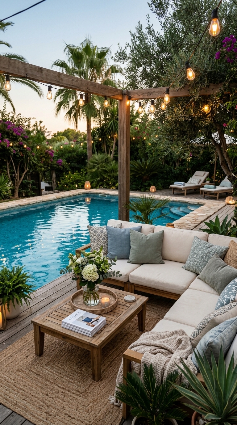 1. Create a Chic Lounge Zone