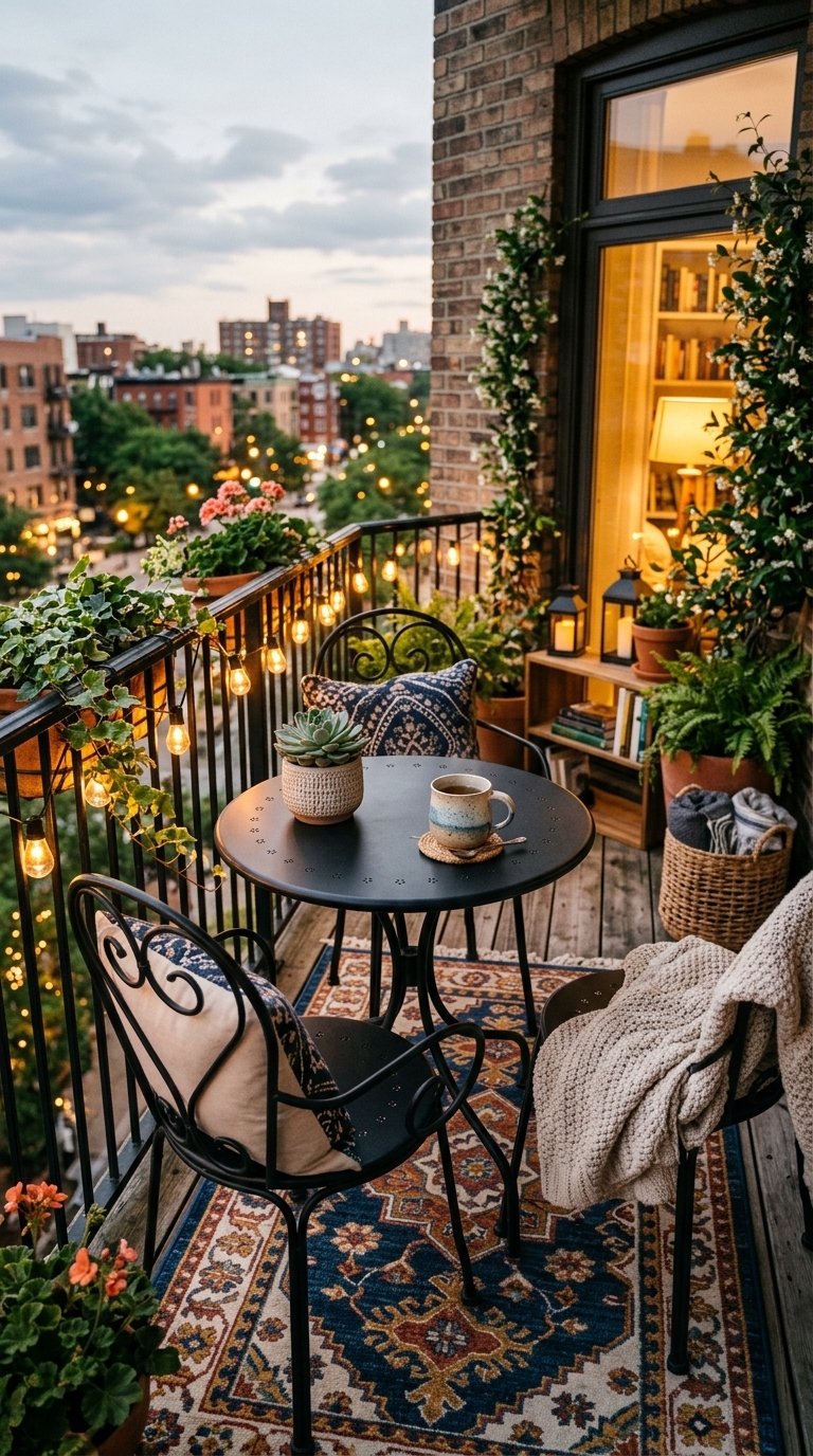 1. Create an Instant Cafe Vibe with a Chic Bistro Set