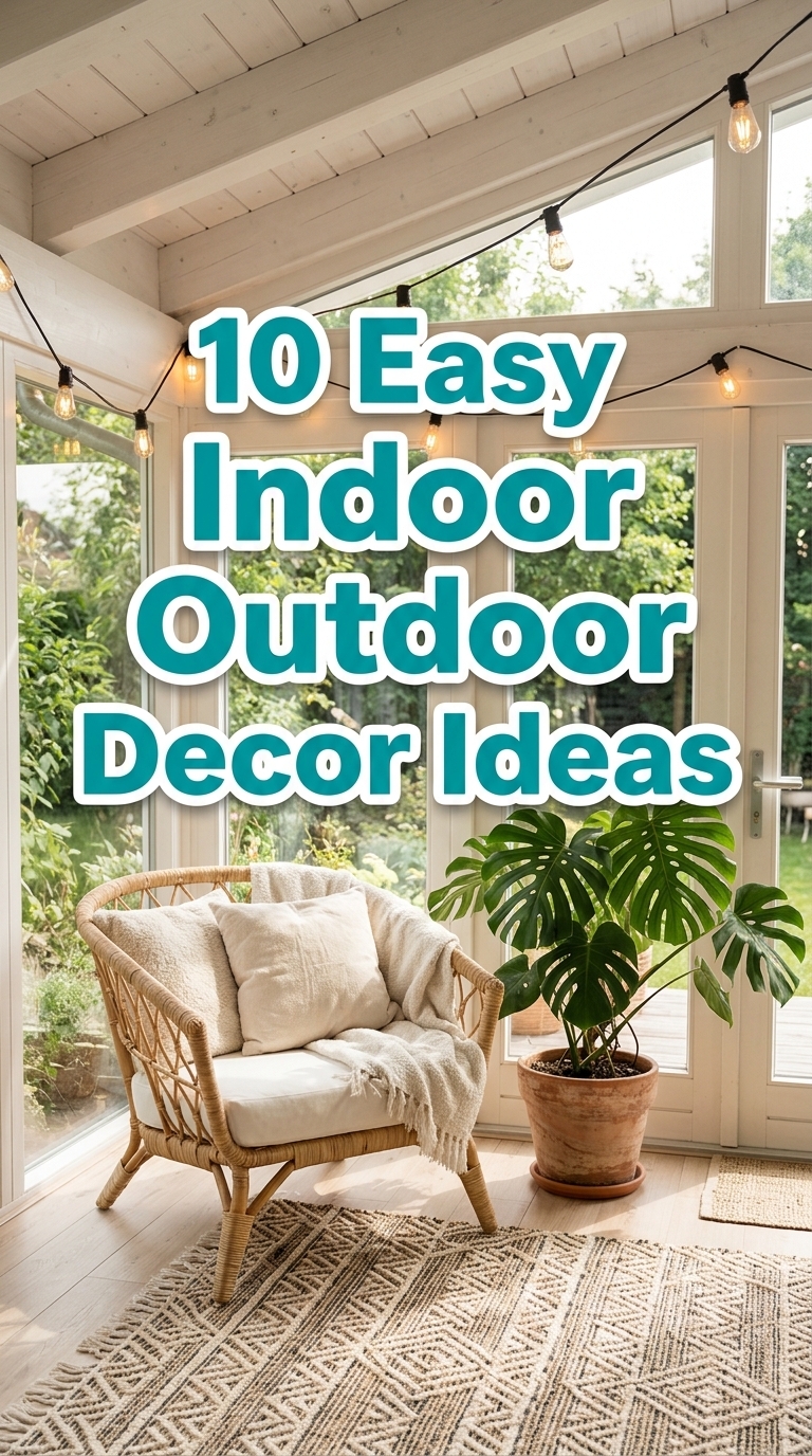 10 Easy Indoor Outdoor Decor Ideas