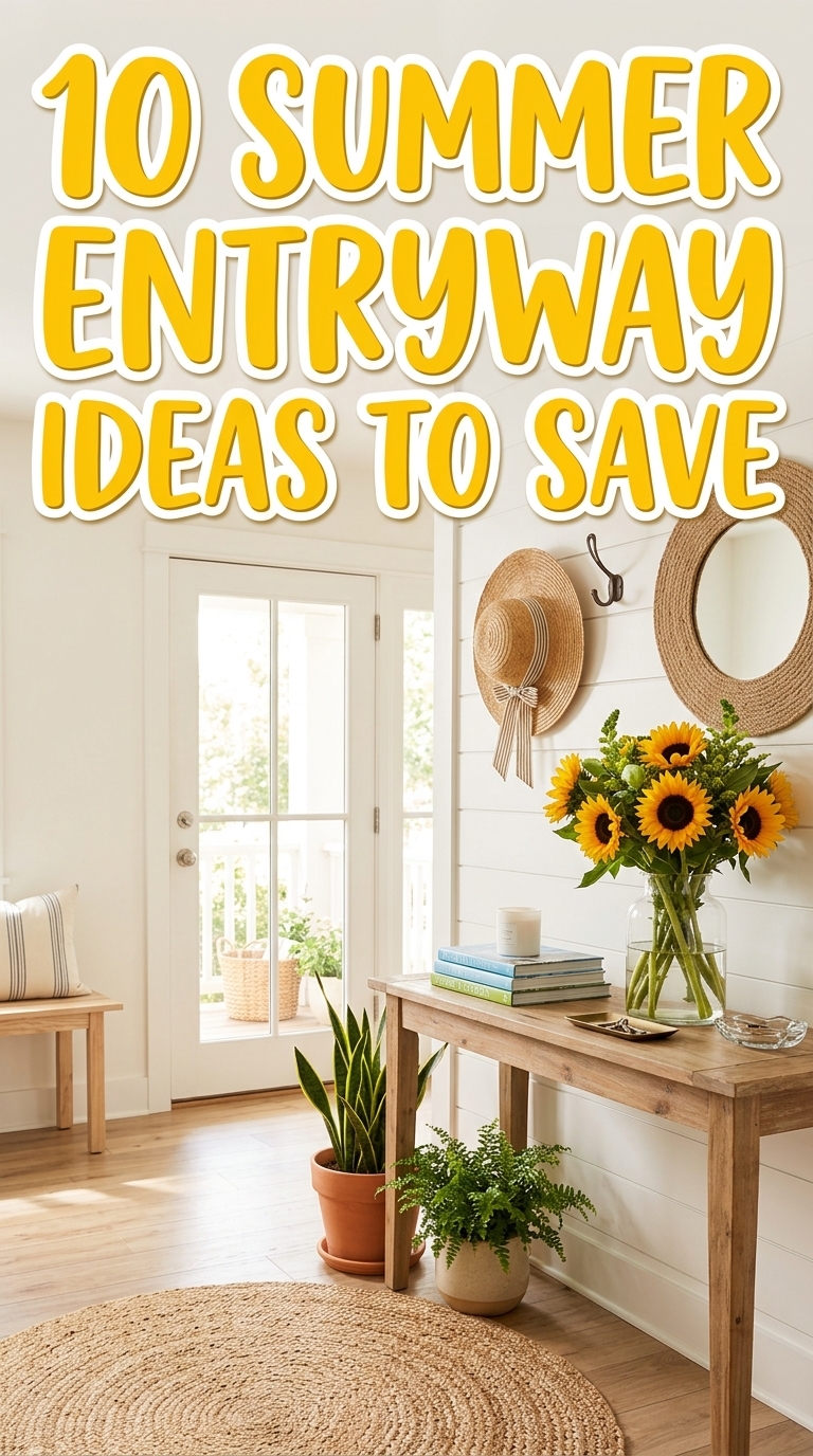 10 Summer Entryway Ideas to Save