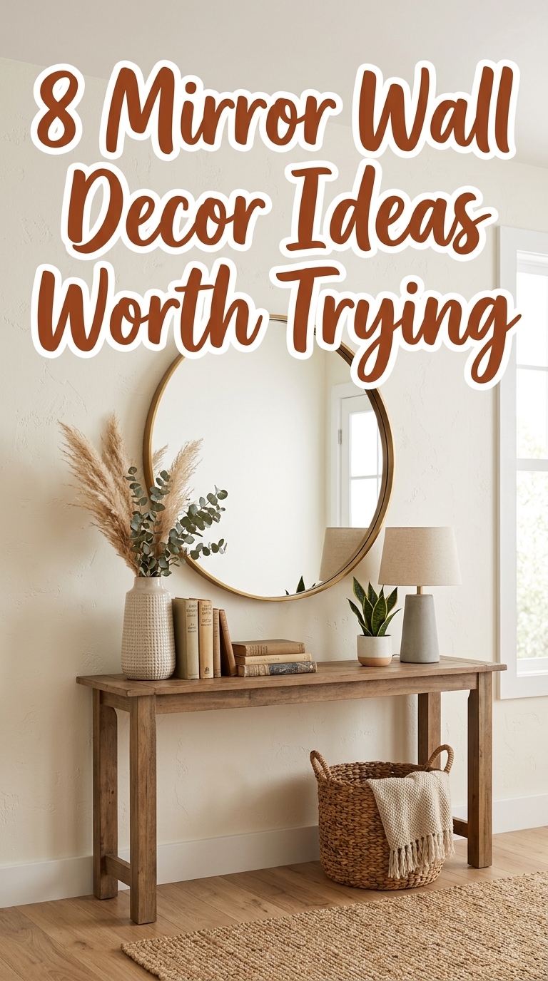 8 Mirror Wall Decor Ideas Worth Trying