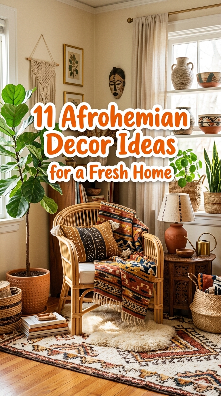 11 Afrohemian Decor Ideas for a Fresh Home