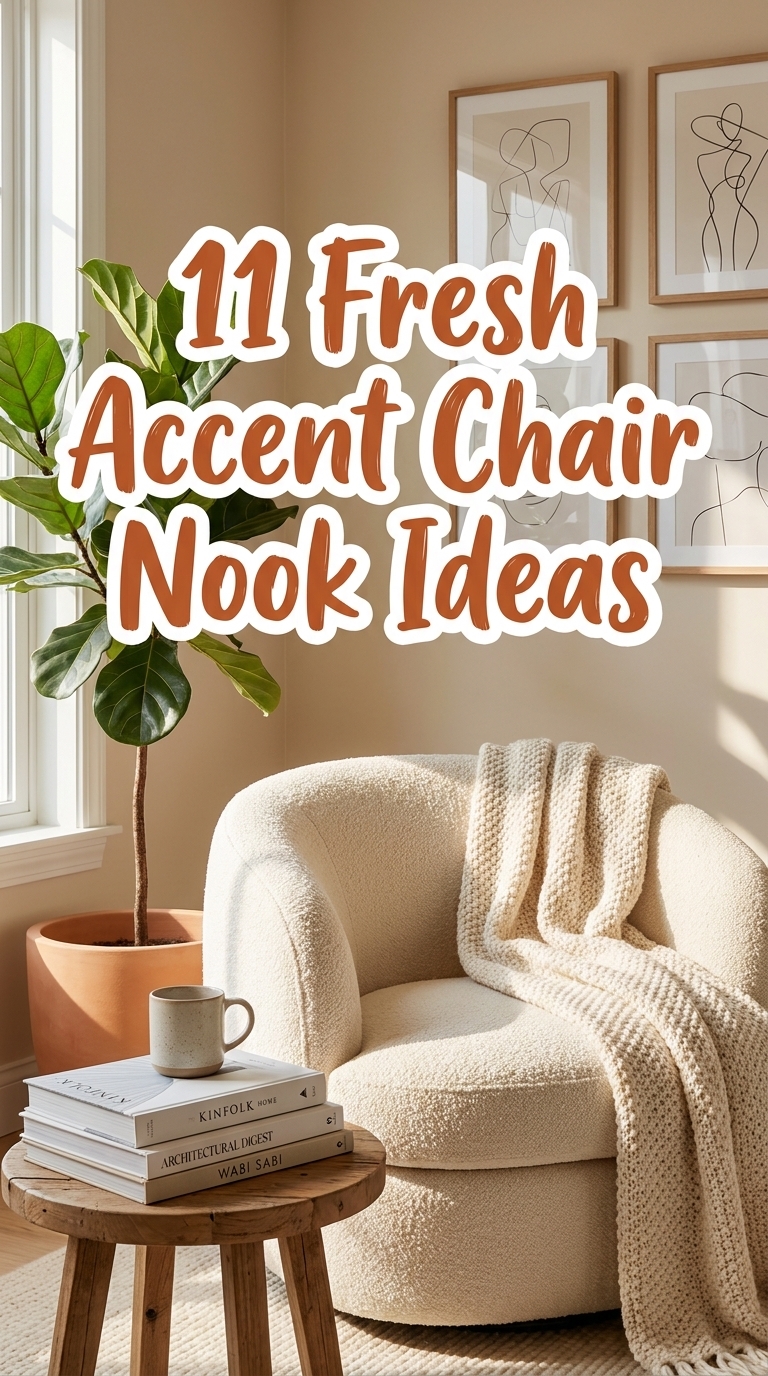 11 Fresh Accent Chair Nook Ideas