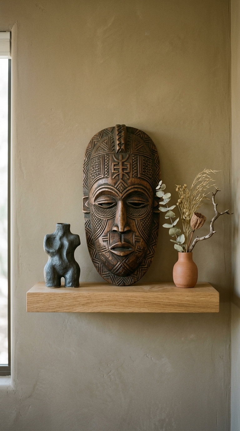 11. Feature Sculptural Elements & Masks