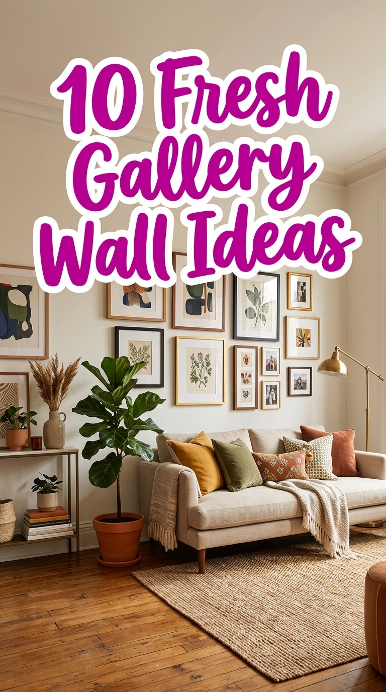 10 Fresh Gallery Wall Ideas