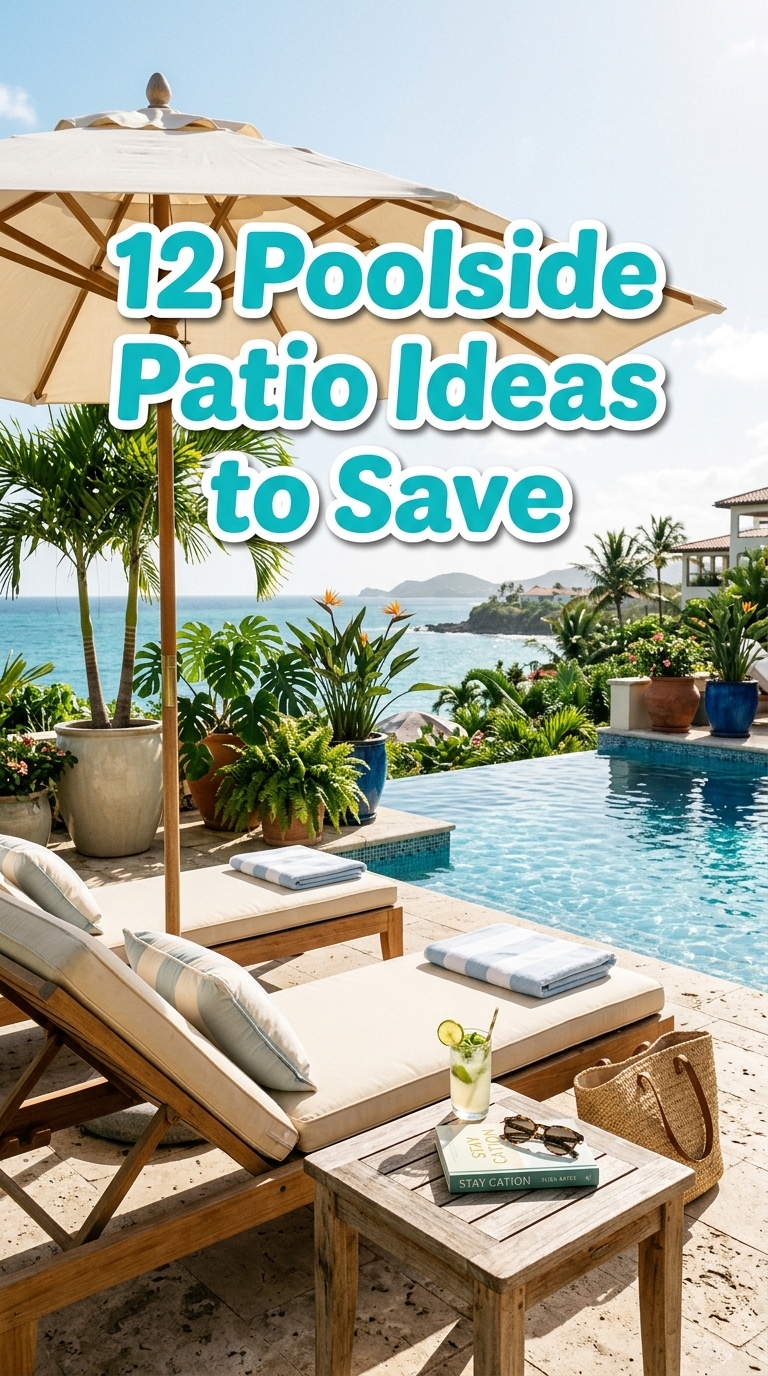 12 Poolside Patio Ideas to Save