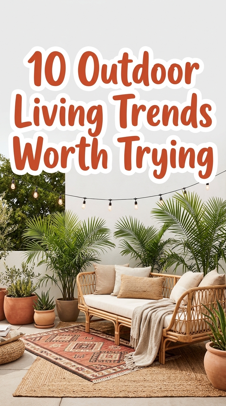 10 Outdoor Living Trends Worth Trying
