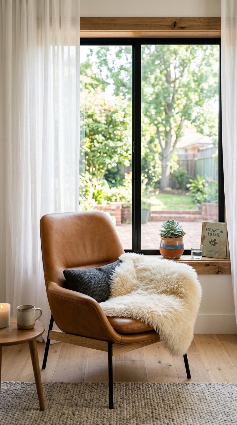 2. Chic Window Seat Vibe