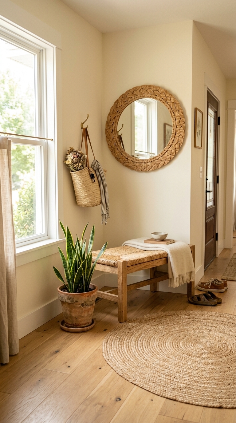 2. Embrace Natural Woven Textures