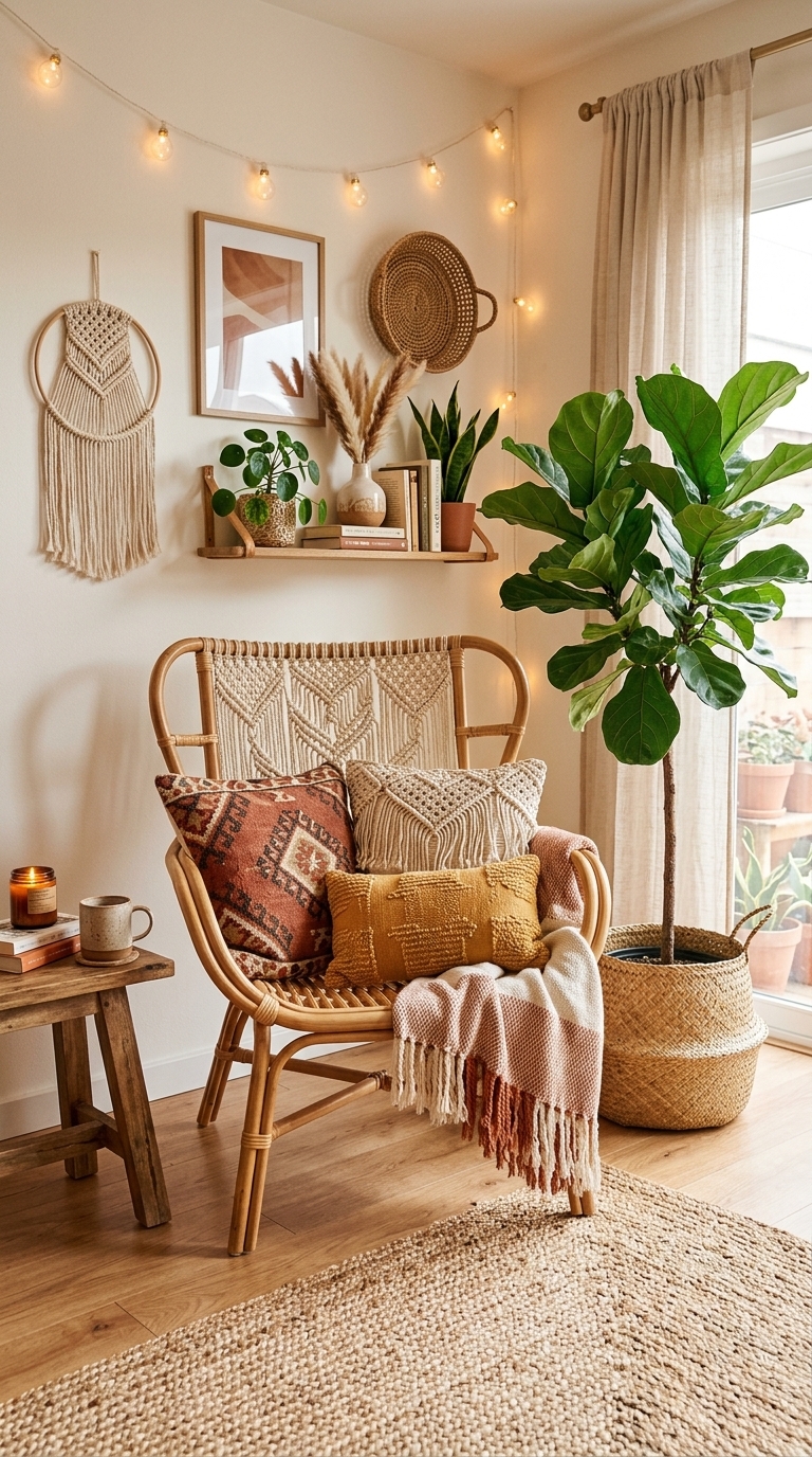3. The Boho-Inspired Corner