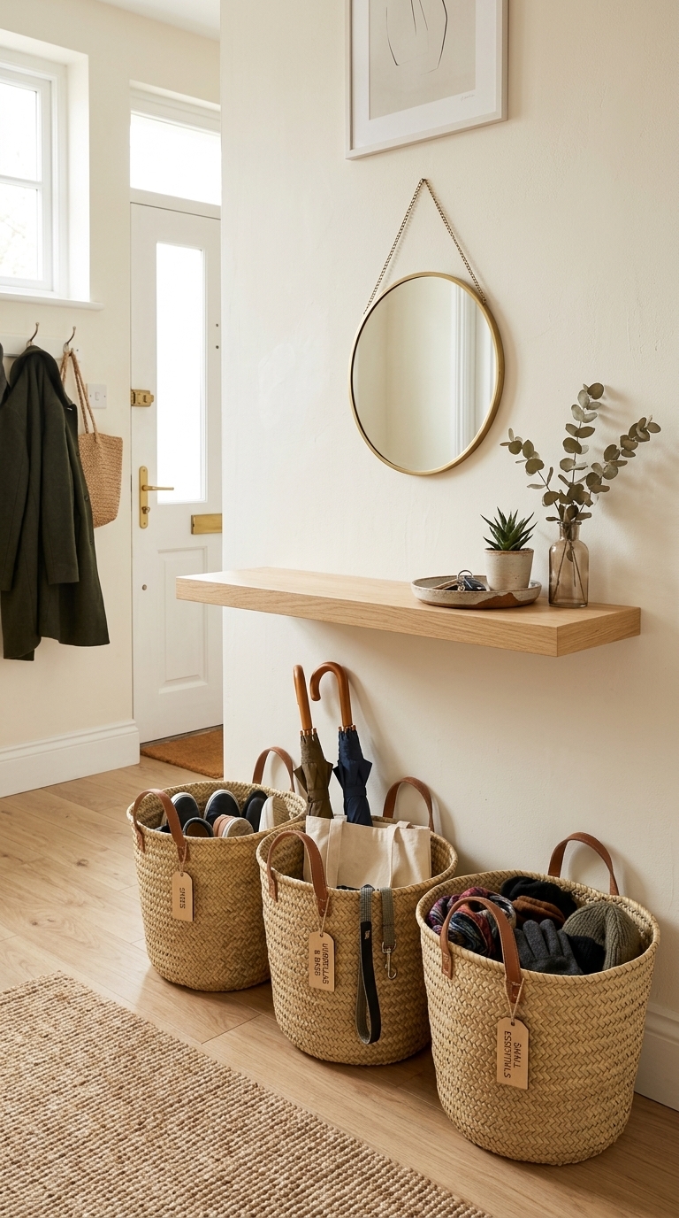 5. Optimize with Smart Storage Baskets