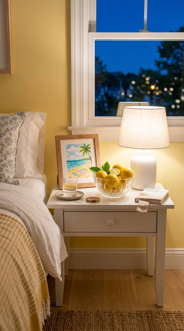 7. A Pop of Sunny Citrus