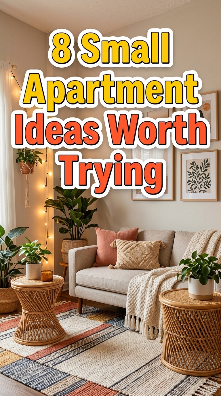 8 Small Apartment Ideas Worth Trying