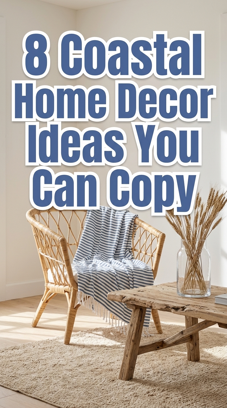 8 Coastal Home Decor Ideas You Can Copy