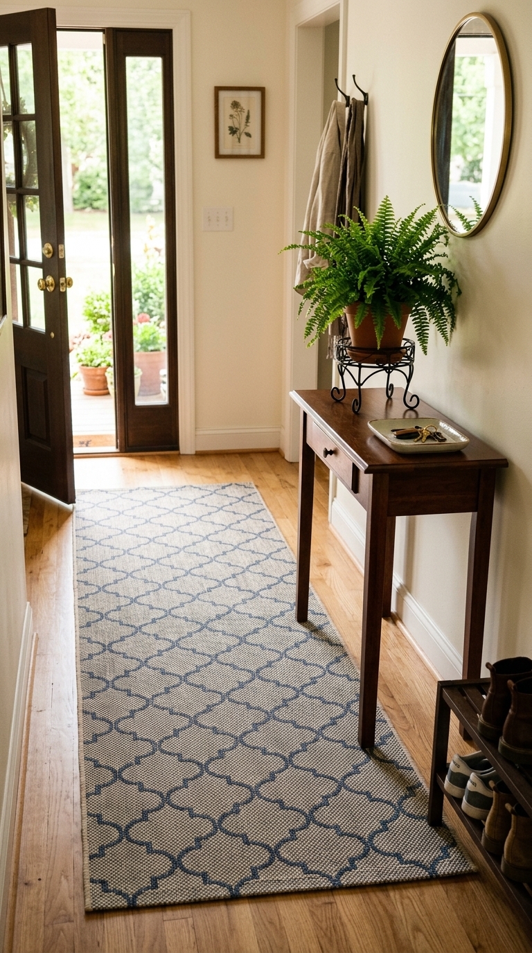 8. Outdoor-Inspired Rugs for Easy Care