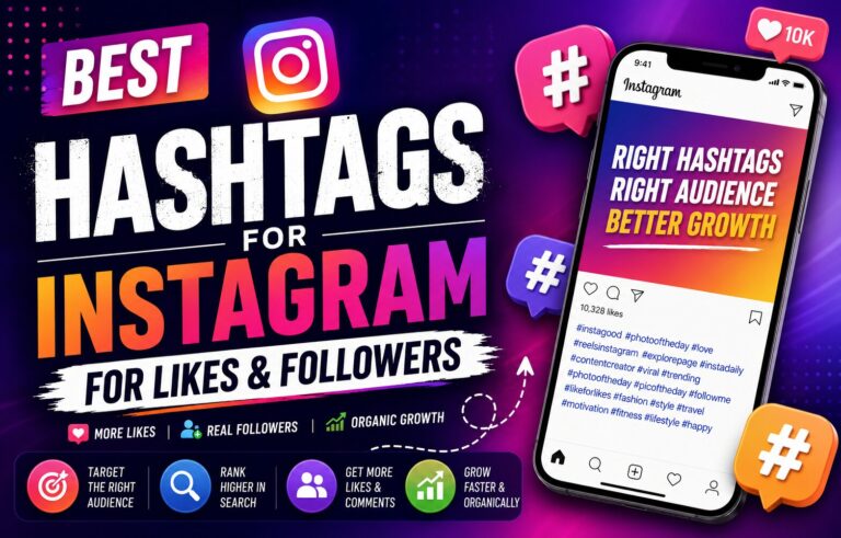 Best Hashtags for Instagram for Likes and Followers