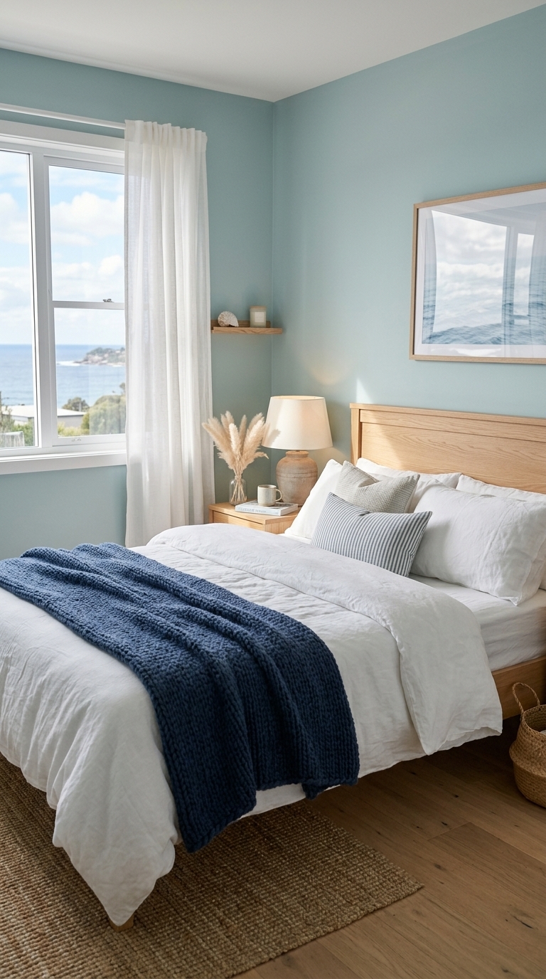 1. Embrace a Soft Blue and White Palette