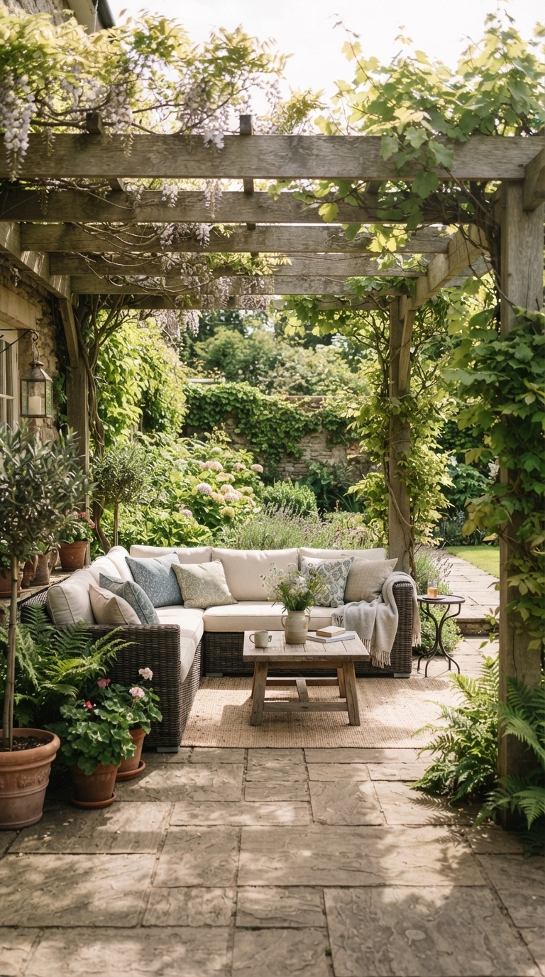 1. Embrace the Classic Charm of a Freestanding Pergola