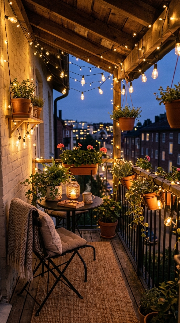 1. String Up the Sparkle with Outdoor Lighting