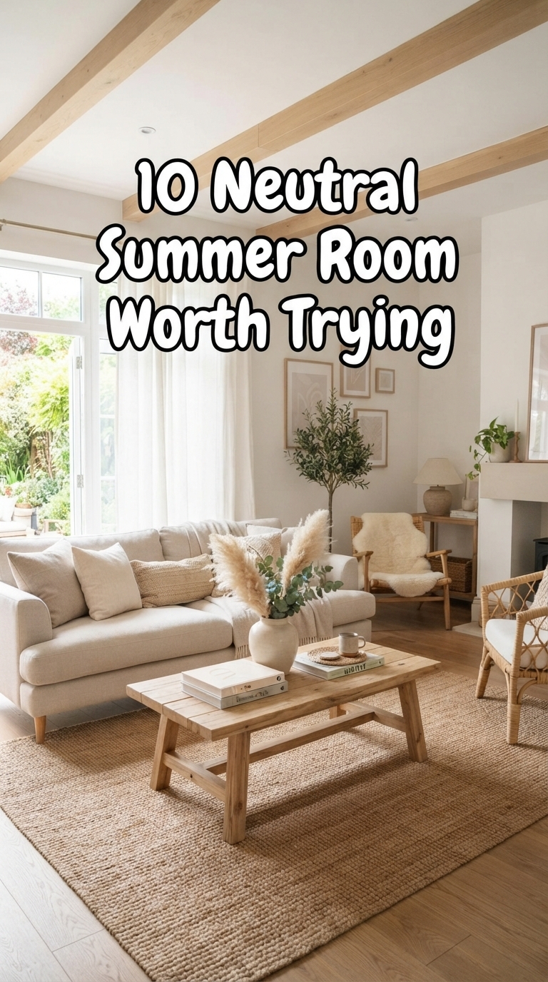 10 Neutral Summer Room Ideas Worth Trying