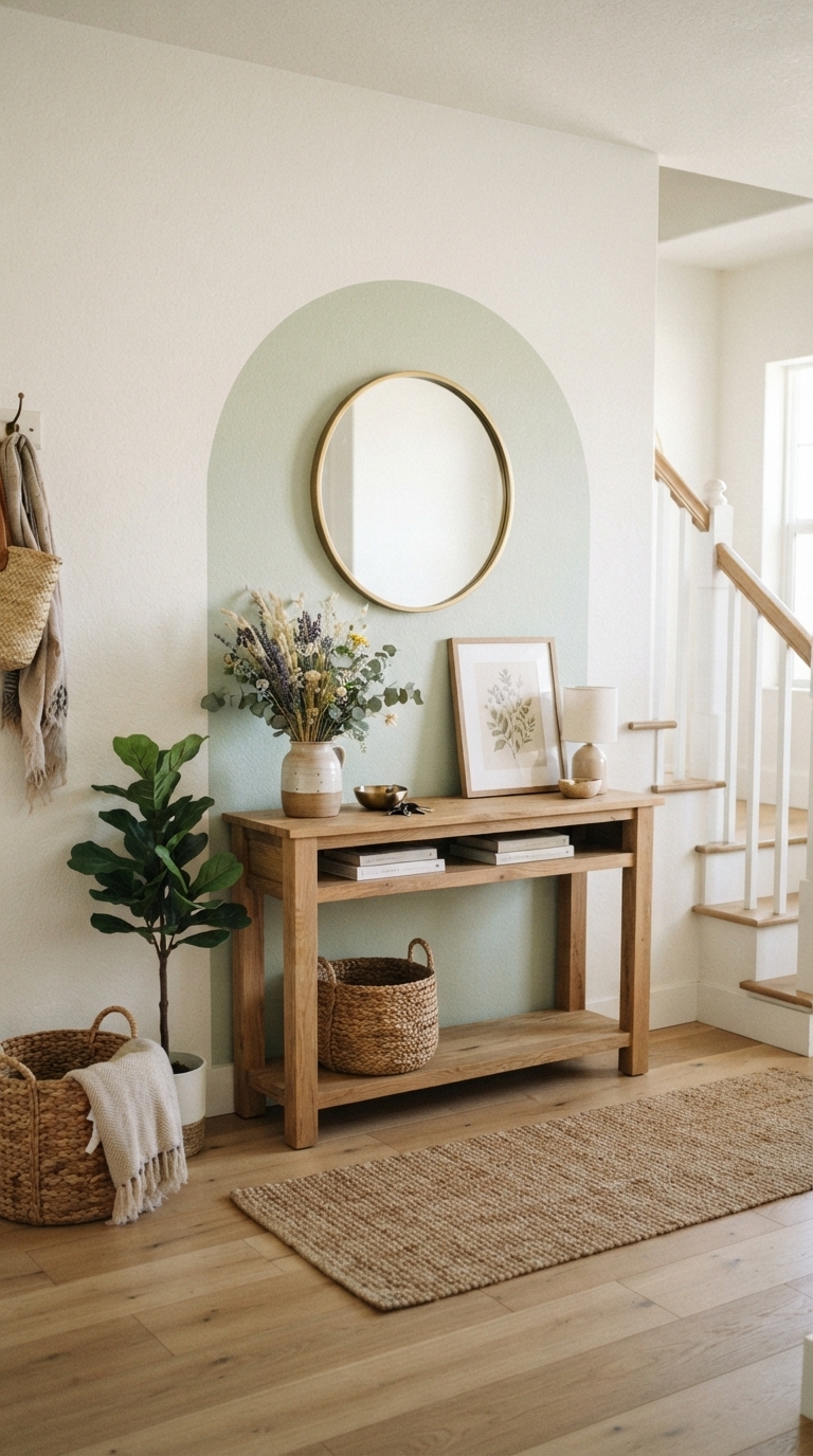 10. Brighten with a Painted Arch Accent