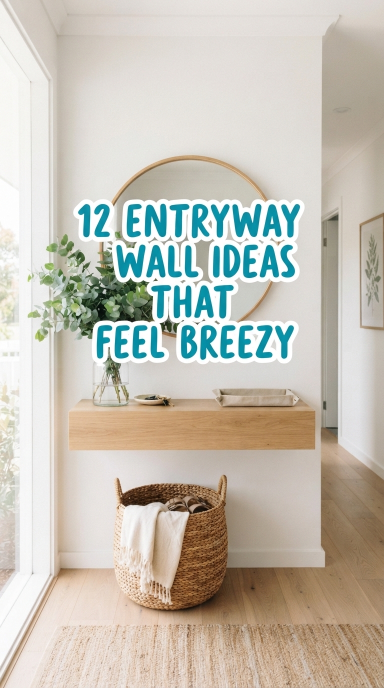 12 Entryway Wall Ideas That Feel Breezy