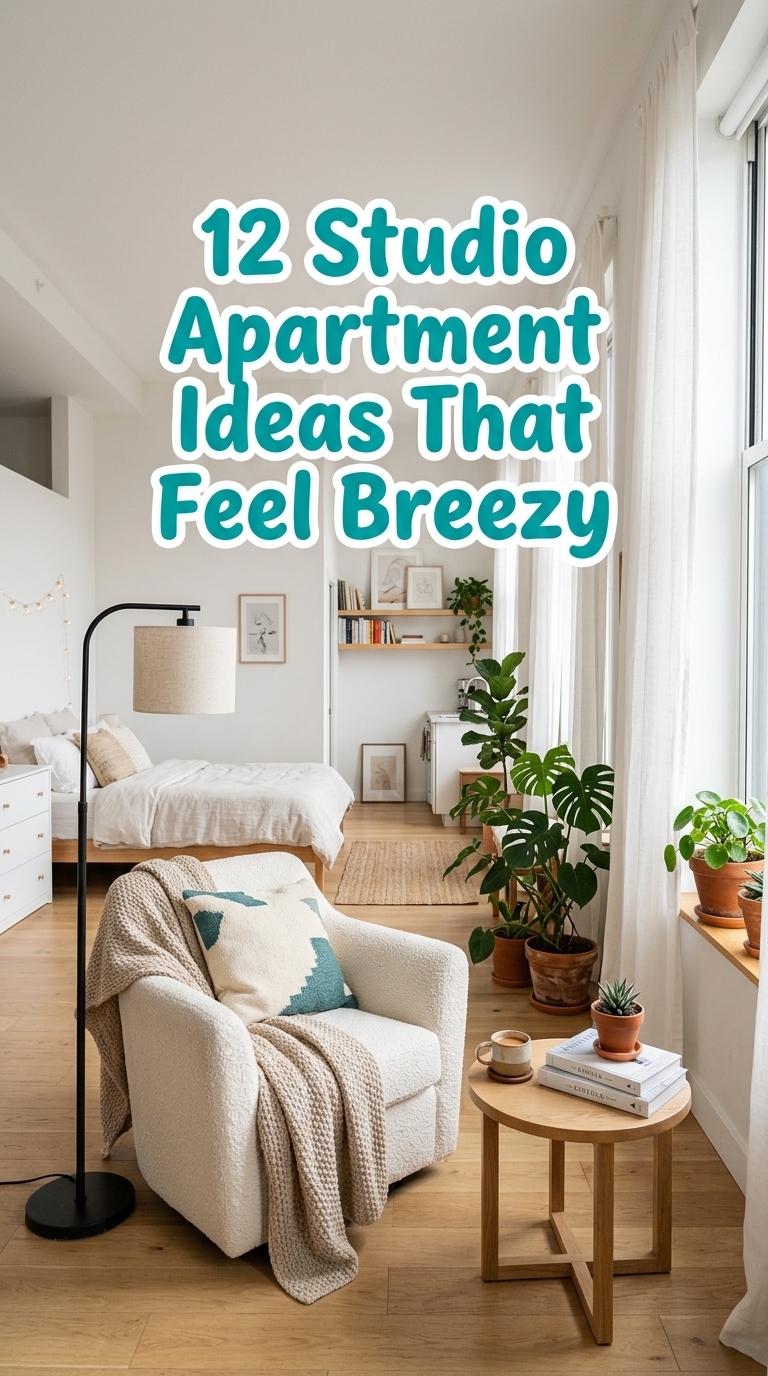 12 Studio Apartment Ideas That Feel Breezy