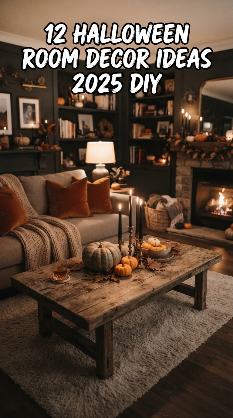 12 halloween room decor ideas 2025 diy