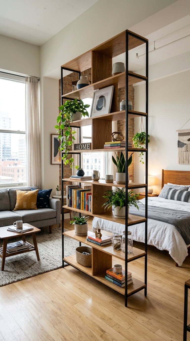 12. Employ Smart Room Dividers for Privacy & Flow