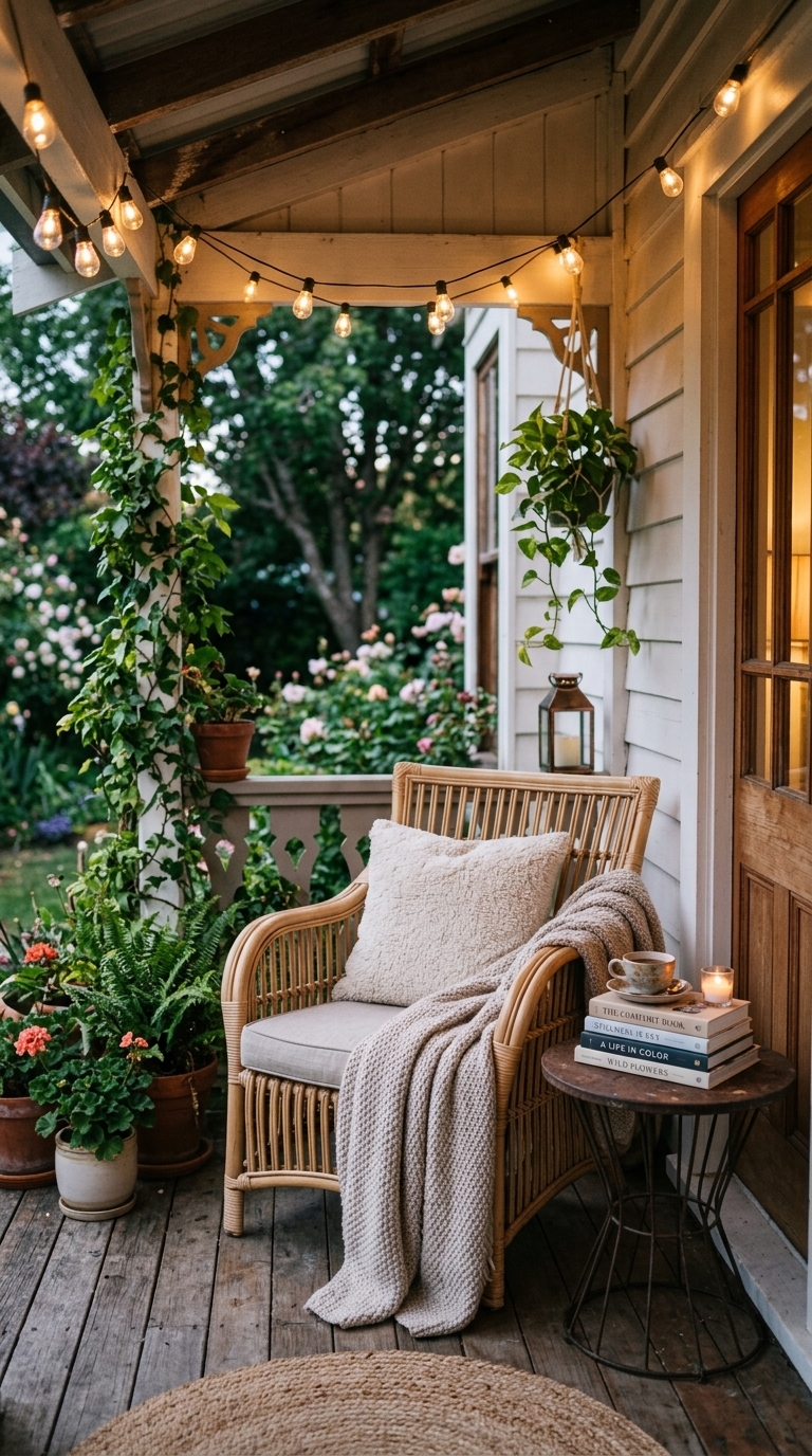 2. Craft a Cozy Reading Nook with a Small Chair