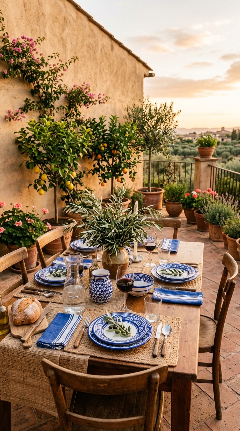 3. Mediterranean Sunset Soiree