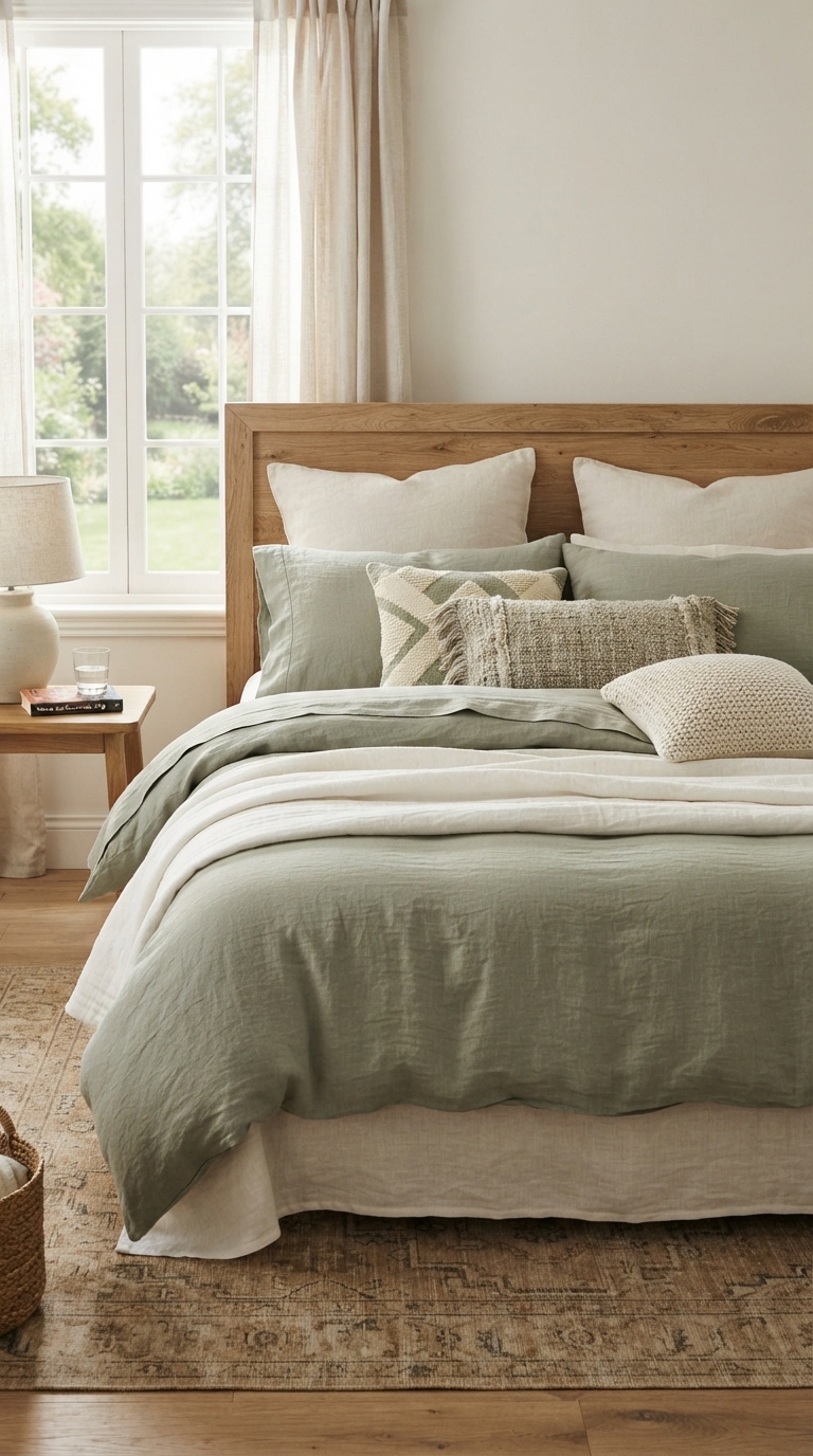 3. Soft, Flowy Fabrics for Bedding Comfort
