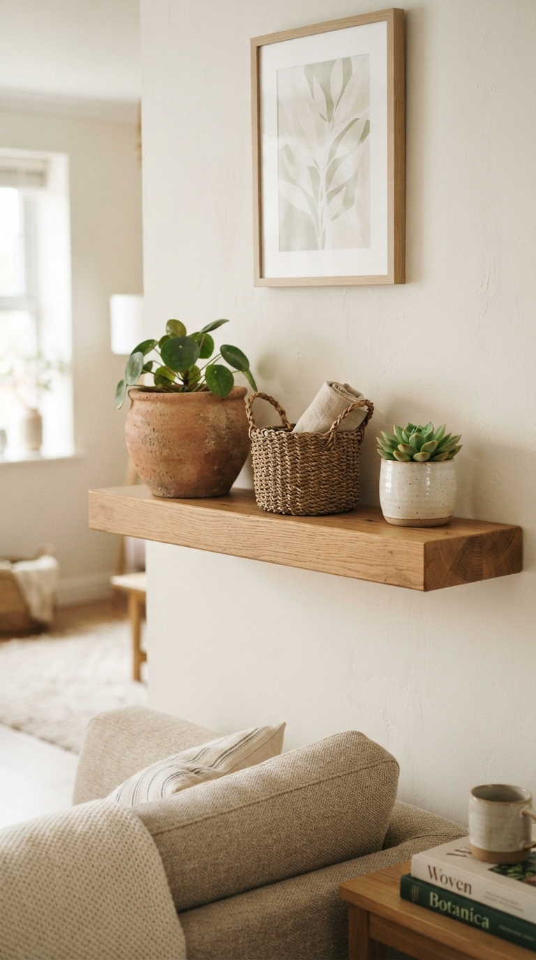 3. Style with Earthy Tones & Textures