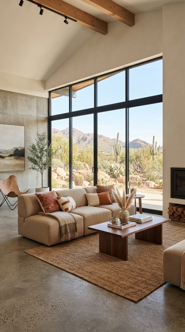 4. Choose Low-Slung Furniture