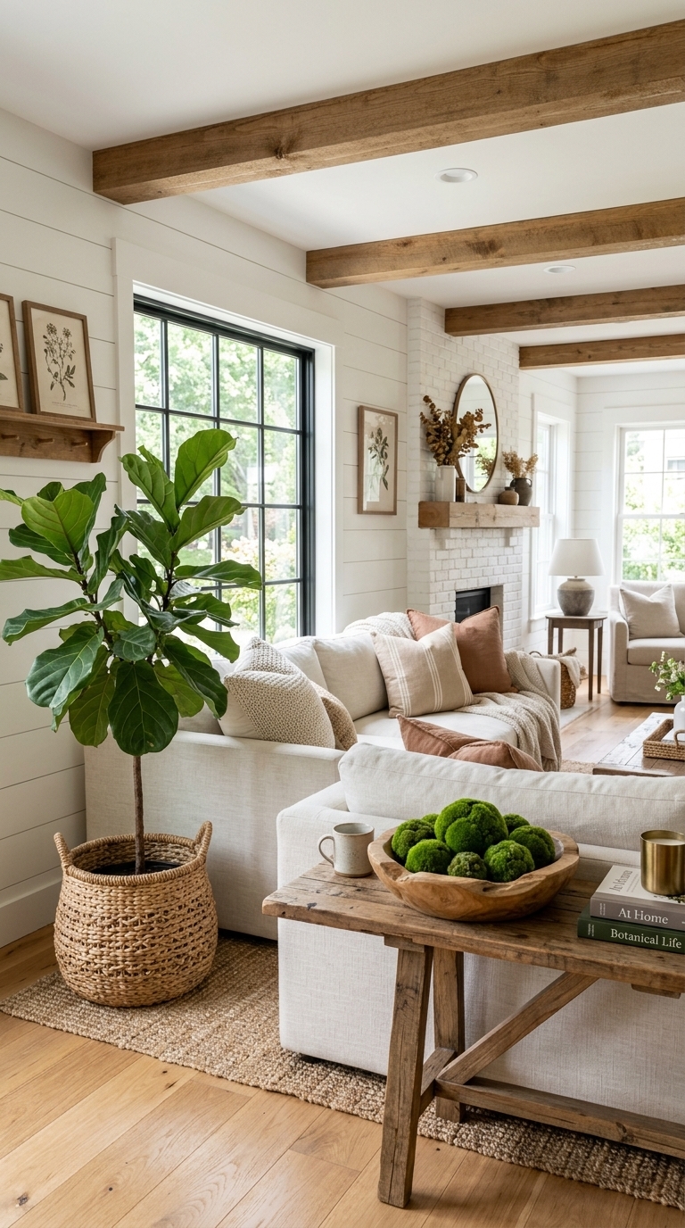 5. Bring in Abundant Greenery and Natural Elements