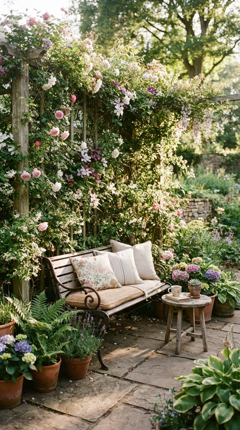 5. Design a Lush Green Living Wall or Trellis