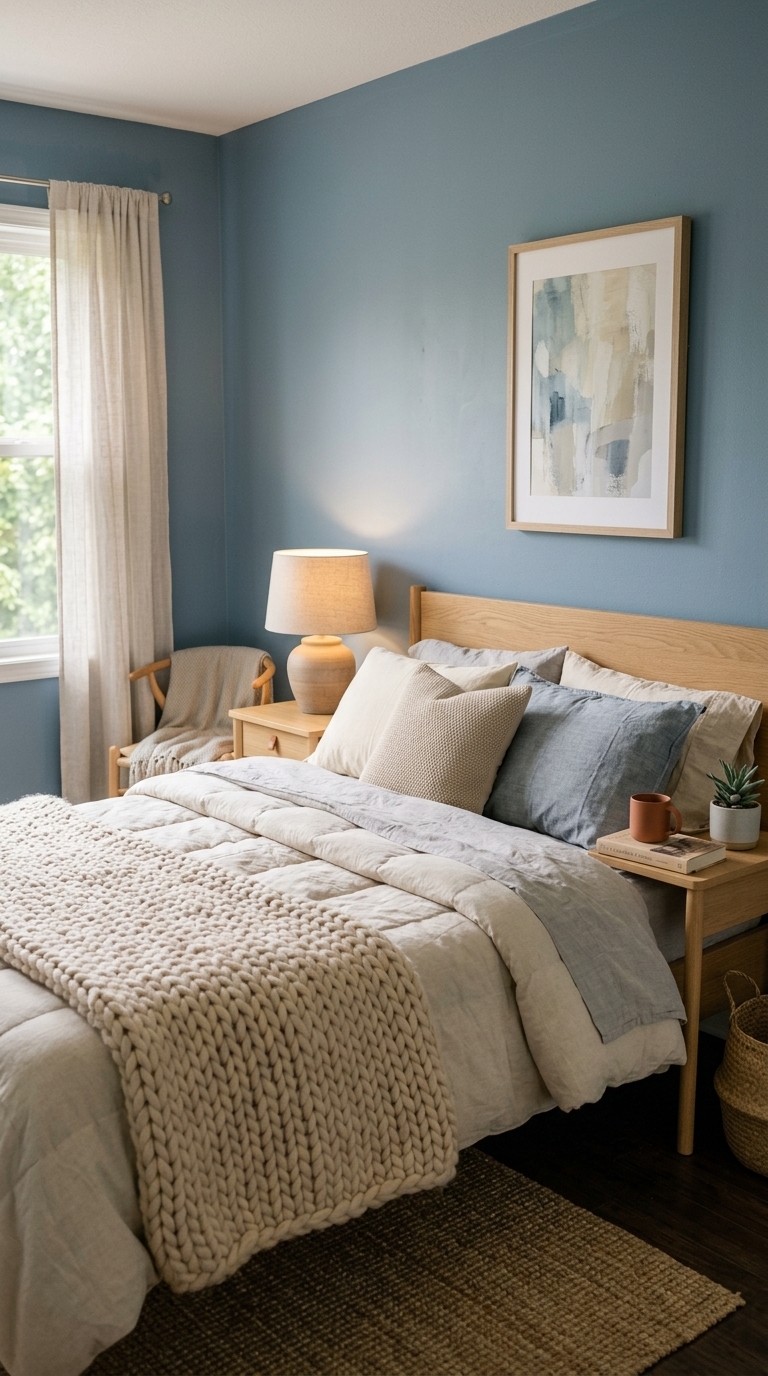 5. Dusty Blue & Neutral Harmony