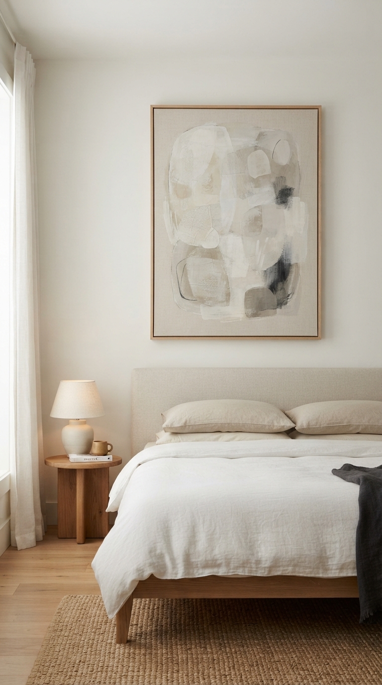5. Incorporate Subtle Wall Art
