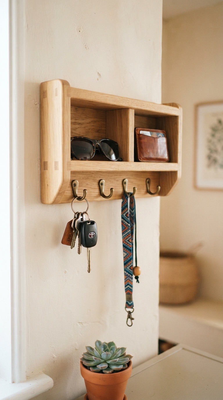 5. Vertical Key & Sunglass Organizer