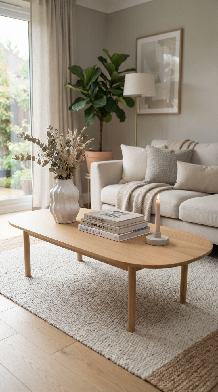 6. Curate a Minimalist Coffee Table