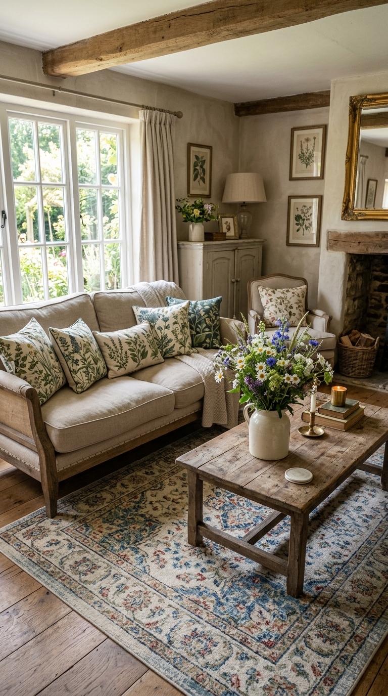 6. Decorate with Floral and Botanical Prints