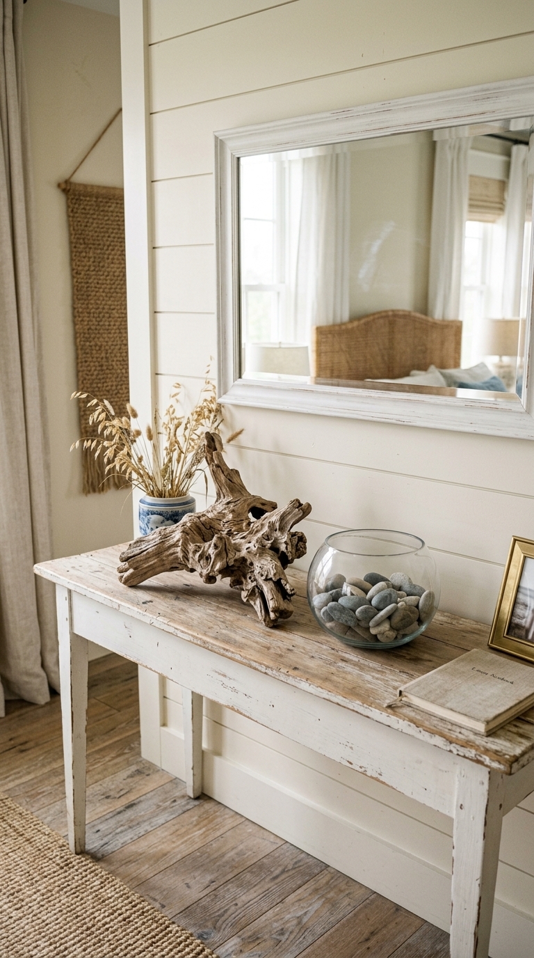 6. Incorporate Driftwood and Found Objects