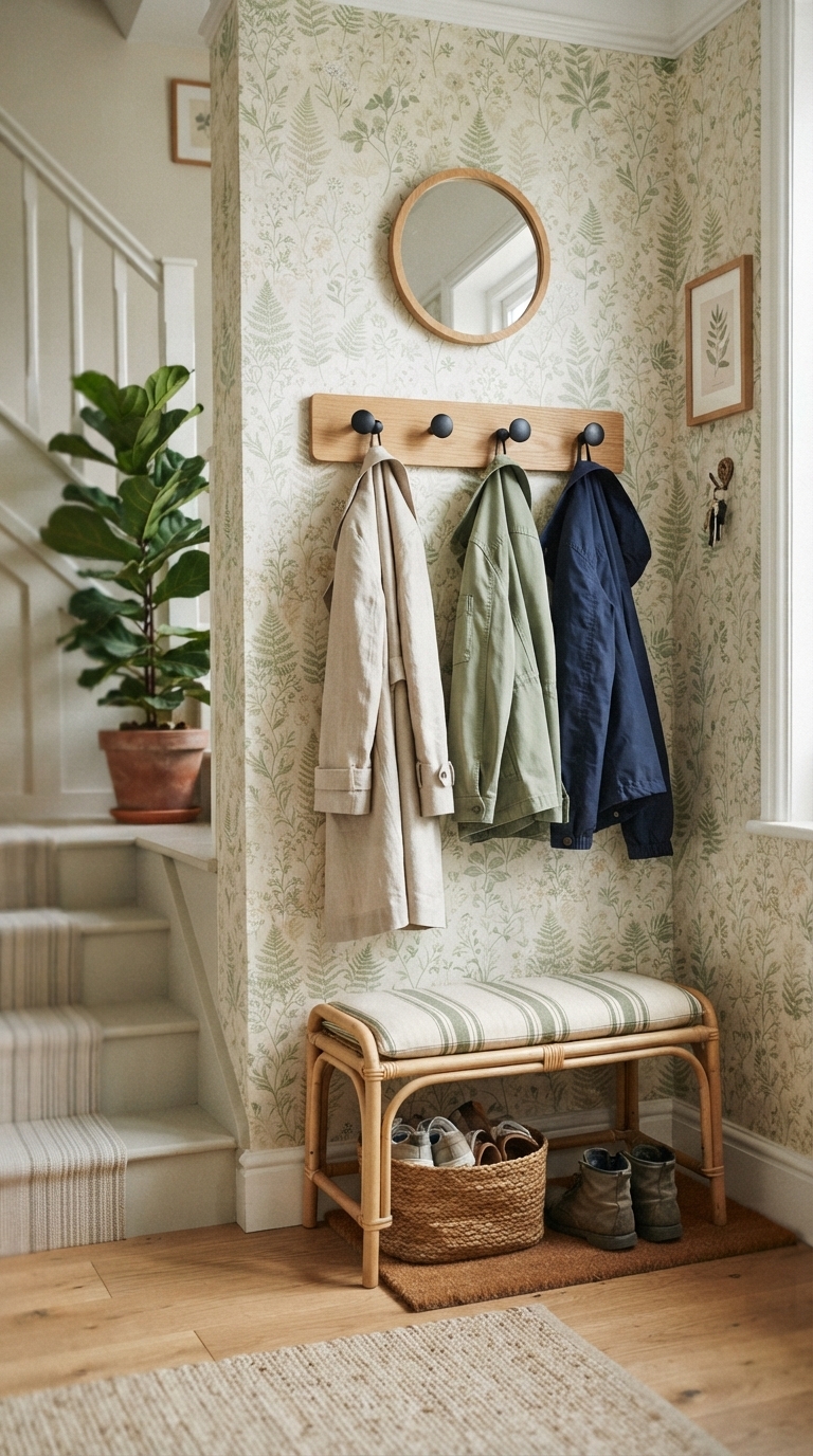6. Introduce a Pop of Wallpaper