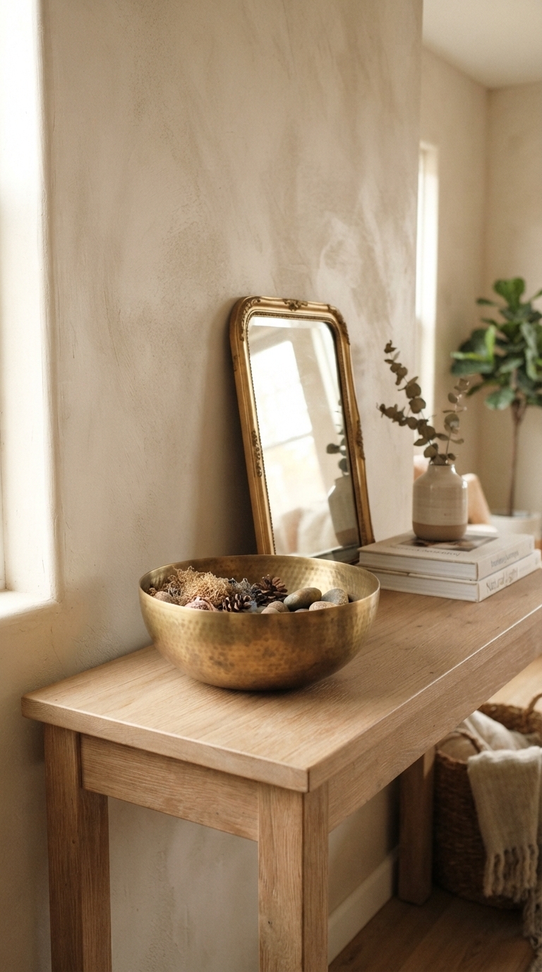7. Add Subtle Metallic Touches
