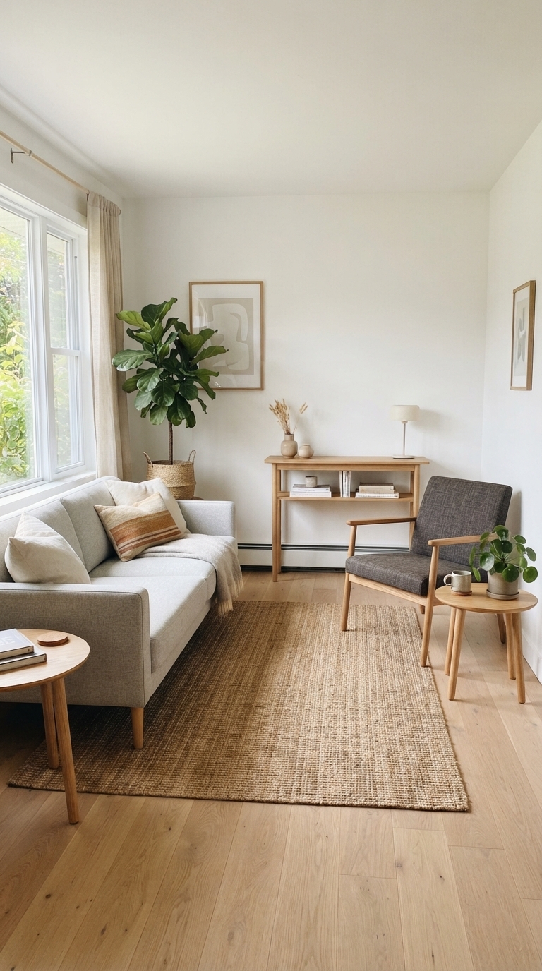 7. Choose Slim-Profile Furniture