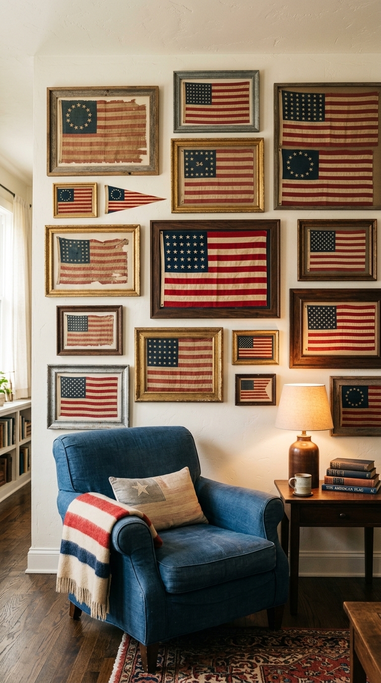 7. Creative Flag Displays