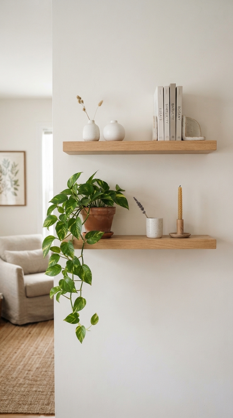 8. Airy Open Shelving for a Light Feel