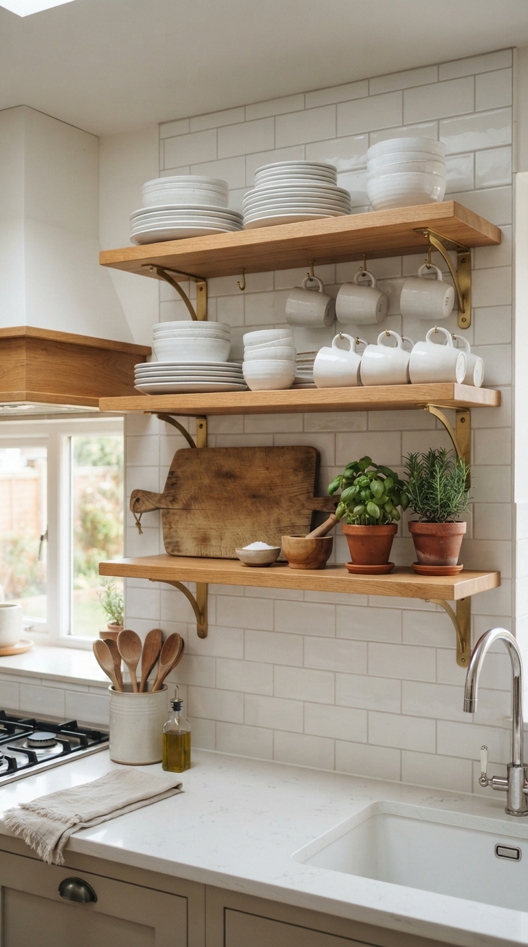 8. Embrace Open Shelving
